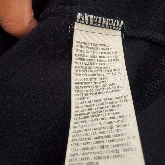 Jacket with Sweater Collar Hollister Logo Womans Adult Medium Button up Ladies - Picture 13 of 16